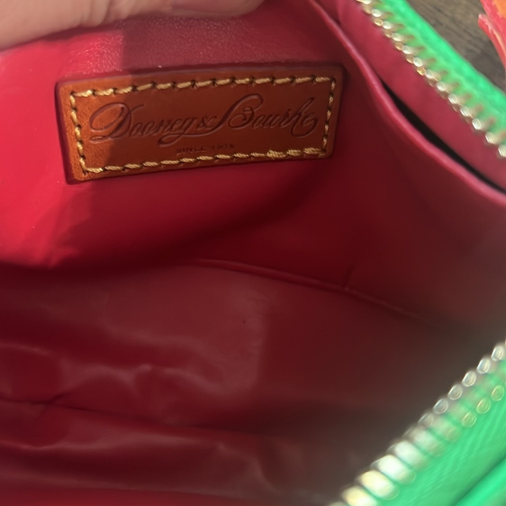 Dooney and Bourke leather pouchette - Picture 3 of 5